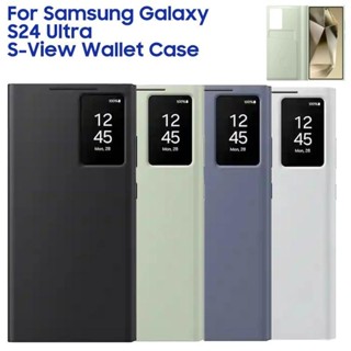Smart View กระเป๋าสตางค์สําหรับ Samsung Galaxy S24 / S24 Plu…
