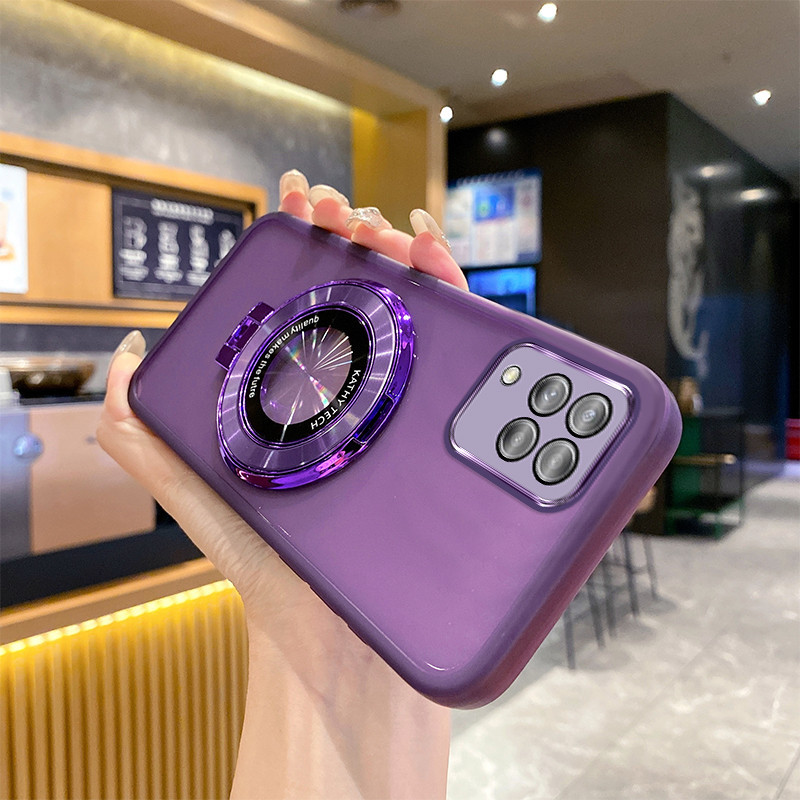 SAMSUNG เคสแม่เหล็กสําหรับsamsung Galaxy A10 A11 M11 A12 A13 A14 A15 A20 A30 A21S A22 4G 5Gกรณีพร้อมเลนส์ป้องกัน