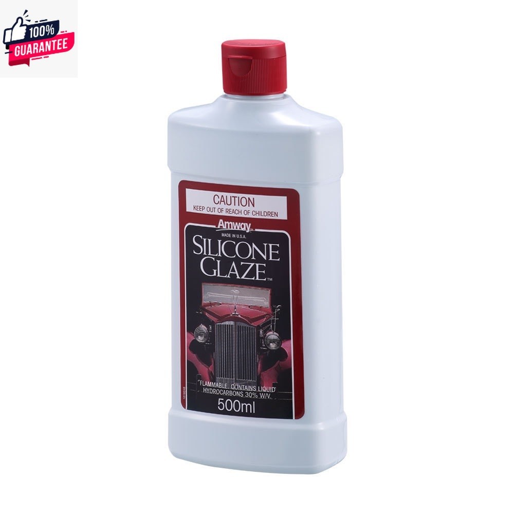 แอมเวย์ ซิลิโคน เกลซ ผลิตภัณฑ์ทำความสะอาดและเคลือเงารถยนต์ AMWAY SILICONE GLAZE Car Polish - 500ml