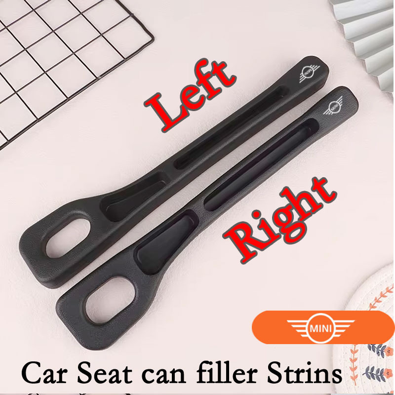 Mini Car Seat Gap Plug Strip Side Seam Car Gap Filler Leak Proof Seat Gap Storage Organizer สําหรับ Mini Cooper S One d F54 F56 F60 R56 R60