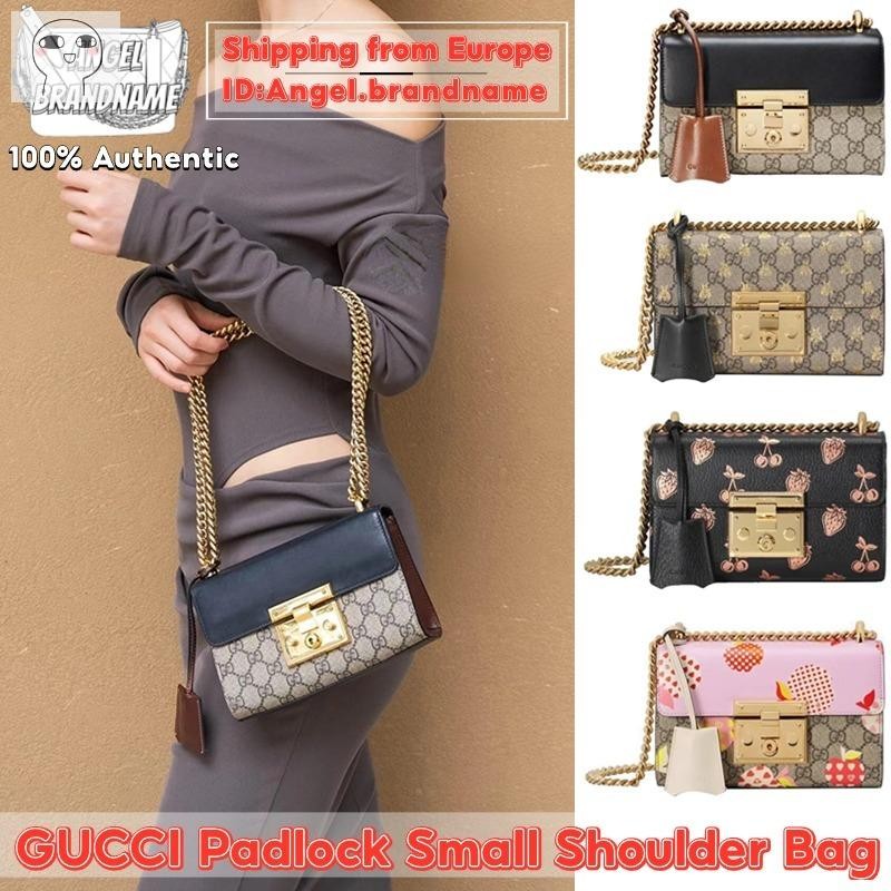 สินค้าขายดี 👜กุชชี่ GUCCI Padlock Small GG Shoulder Bag กระเป๋า สุภาพสตรี/กระเป๋าสะพายไหล่