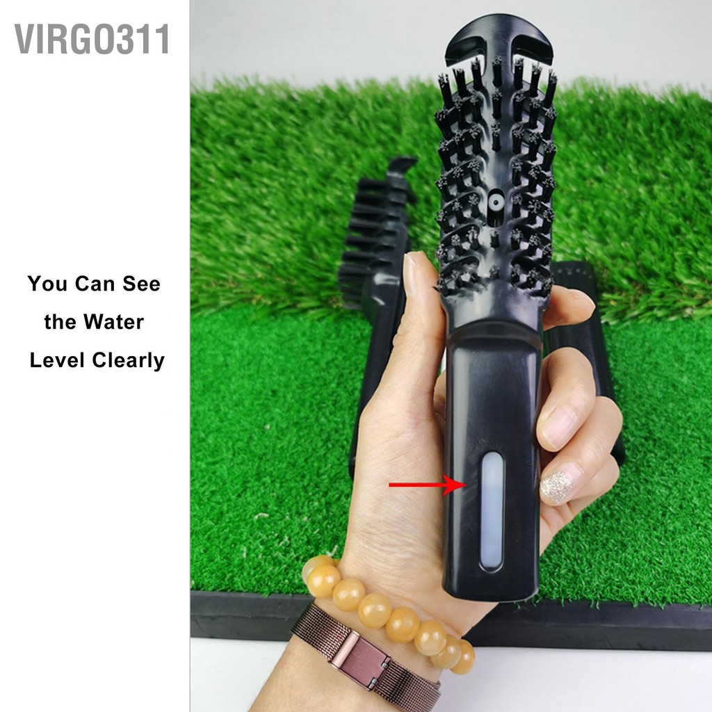 Virgo311 แปรงทำความสะอาดกอล์ฟ Cow Horn Groove ที่ถอดออกได้กอล์ฟฮอร์นสเปรย์แปรง Store แปรงทำความสะอาดน้ำสำหรับไม้กอล์ฟ