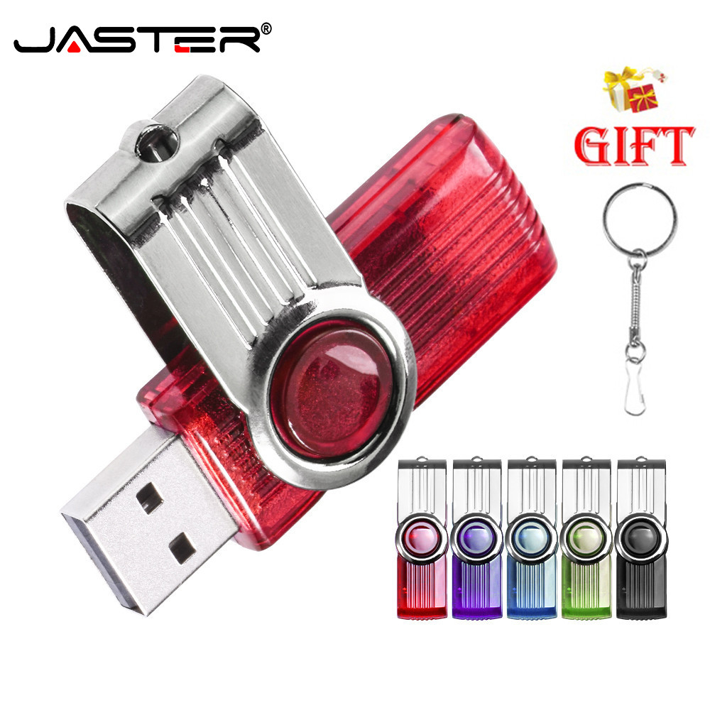 （พร้อมส่ง）แฟลชไดร์ฟ 2GB 4GB 8GB 16GB 32GB 64GB JASTER Portable High speed USB Flash Drive Plastic Pen drive