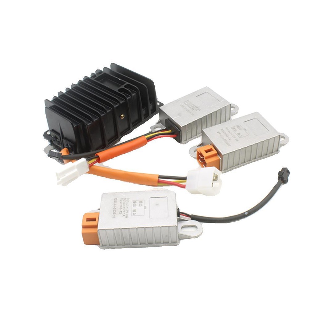 ยานพาหนะไฟฟ้าแรงดันไฟฟ้า DC Current DC12V Transformer Buck Converter 48v60V72V84V96V ถึง 8A30A - รูปที่ 3