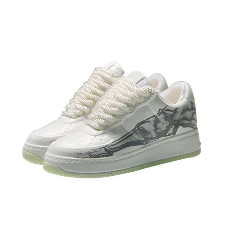 1/6 BJD Plastic Pvc Sneaker 3D Basketball Sports Doll Shoe  Suitable  for  Finger Skateboard Mini Ac