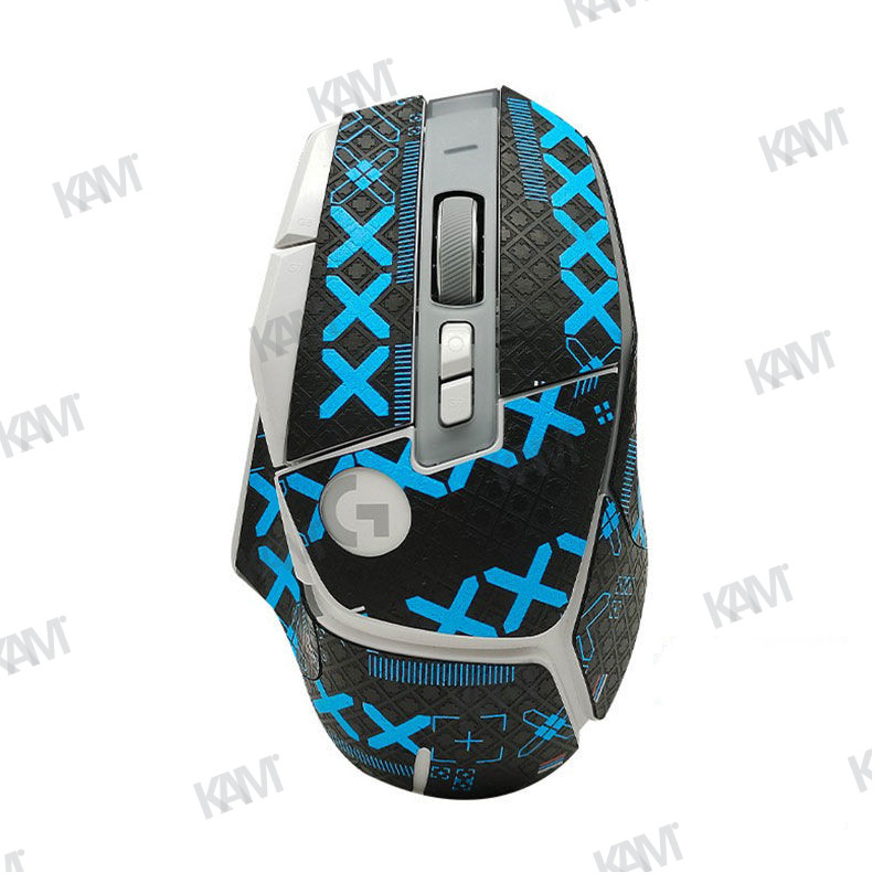 Kam สําหรับ Logitechs G502X PLUS ไร้สาย/แบบมีสายเมาส์ grip เทปสเก็ตสติกเกอร์ทําด้วยมือสติกเกอร์ป้องกันเหงื่อยืดหยุ่นลื่นที่ละเอียดอ่อนด้านข้าง grip ฟิล์มป้องกันดูดซับเหงื่อ - รูปที่ 7