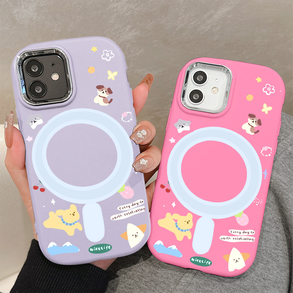 Compitable For iPhone 6 6S 7 8 11 12 13 14 16 15 X XS XR SE Plus Pro Max 2020 2022 เคสไอโฟน Cartoon เคส