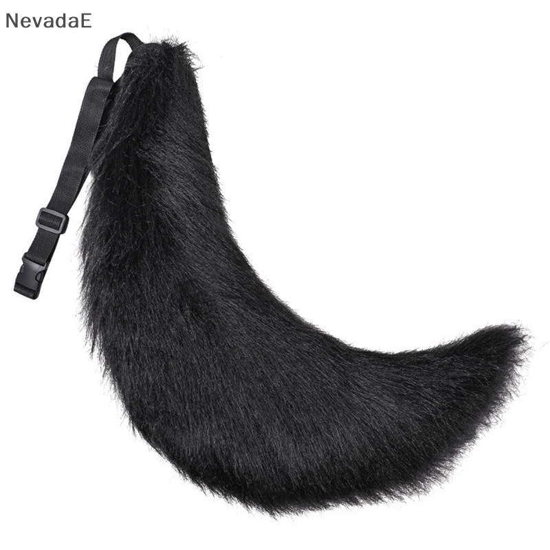 Ne อะนิเมะ Lolita Fox Tail Masquerade คอสเพลย์ Prop Fox หูหางตุ๊กตาหมาป่าหูแมว A