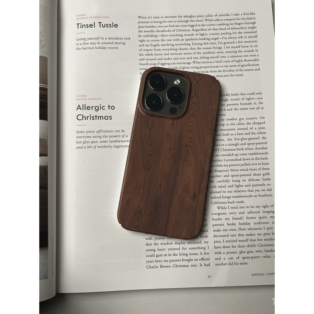 เคสโทรศัพท์มือถือแบบวินเทจลายไม้เกลียวลายไม้สำหรับ iPhone 8PLUS 11PROMAX 15 14 12 11 Pro 13pro 14 12 13 15 PROMAX xsmax เคสแข็งป้องกันรอยขีดข่วน XS XR ป้องกันการเปรอะเปื้อน it8k