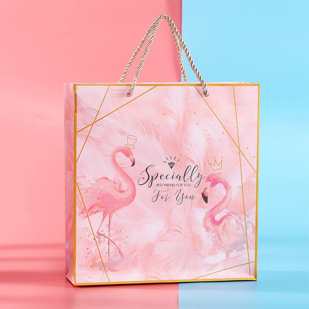 SC Paper-Pack ถุงของขวัญลายสวยงาม ขนาด 23x22x8 cm. เฉพาะถุง (1ชิ้น)