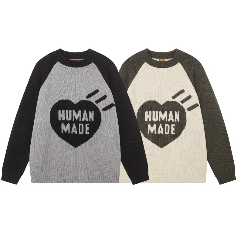 รัก X เสื้อกันหนาวถักเสื้อกันหนาวสร้างสรรค์สนุกหลวมผู้ชายและผู้หญิงสวมใส่รอบคอเสื้อกันหนาวหมวกเสื้อกันหนาวเสื้อกันหนาว
