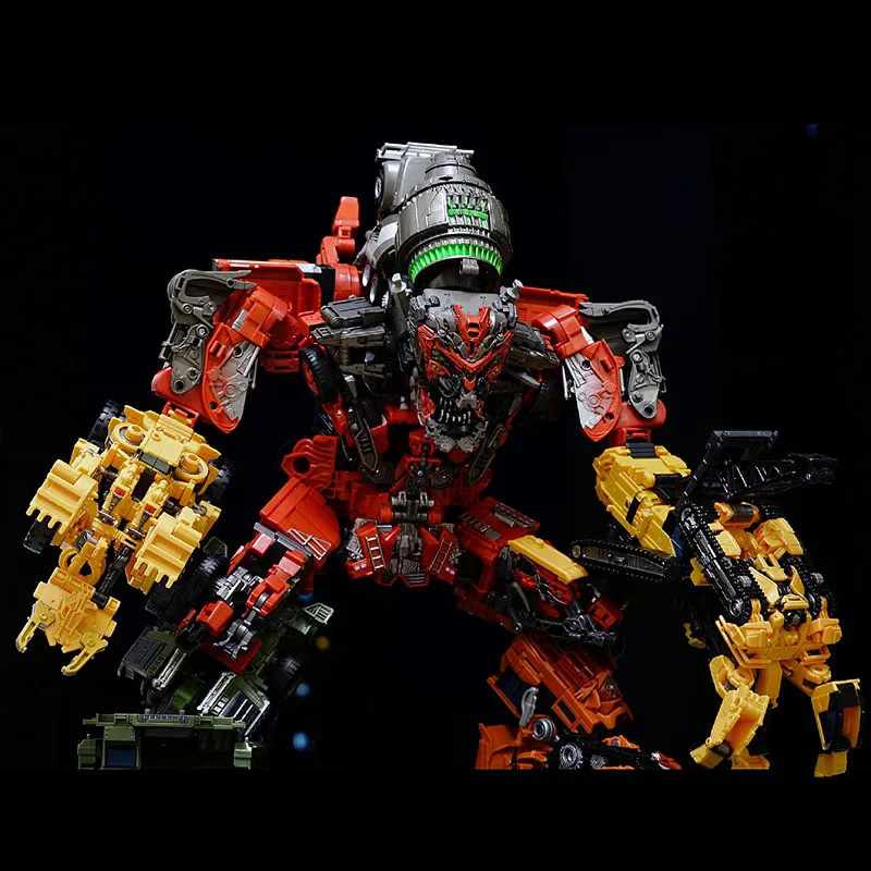 48cm AOYI 8 IN 1 Devastator Transformation Toys Anime Action Figure Model High Quality KO GT Truck C