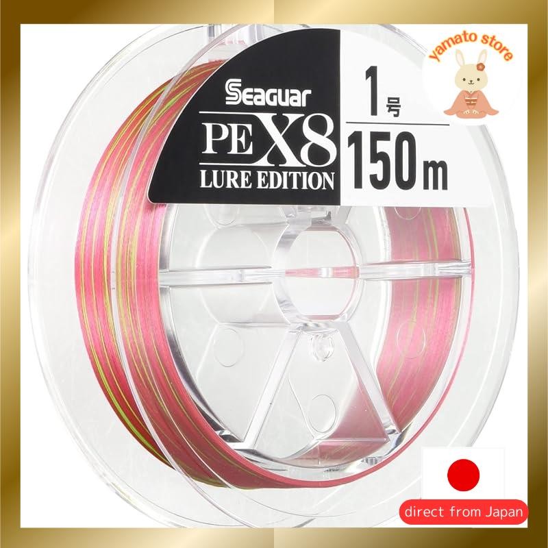 Seaguar Line PE Line Seaguar PEX8 Lure Edition Fishing PE Line 150m 1号 Passion Pink
Seaguar Line PE 