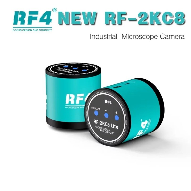 ใหม่ RF-2KC8 HDMI USB กล้องจุลทรรศน์อุตสาหกรรมกล้อง 6000X8000 พิกเซลที่มีประสิทธิภาพสําหรับโทรศัพท์ม