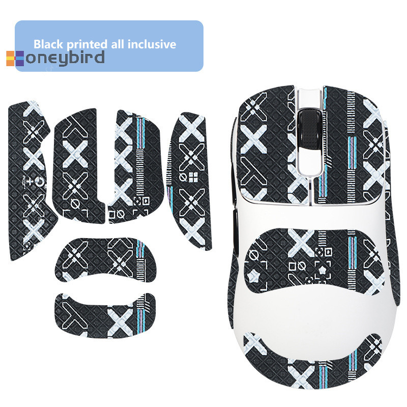 Honeybird Anti-Slip Mouse Grip เทปสติกเกอร์สเก็ตสําหรับ AJJAZZ AJ179/AJ179 Pro เมาส์สําหรับเล่นเกมสําหรับ E-Sports คอมพิวเตอร์ Gamer ลื่นดูดเหงื่อ Nice
