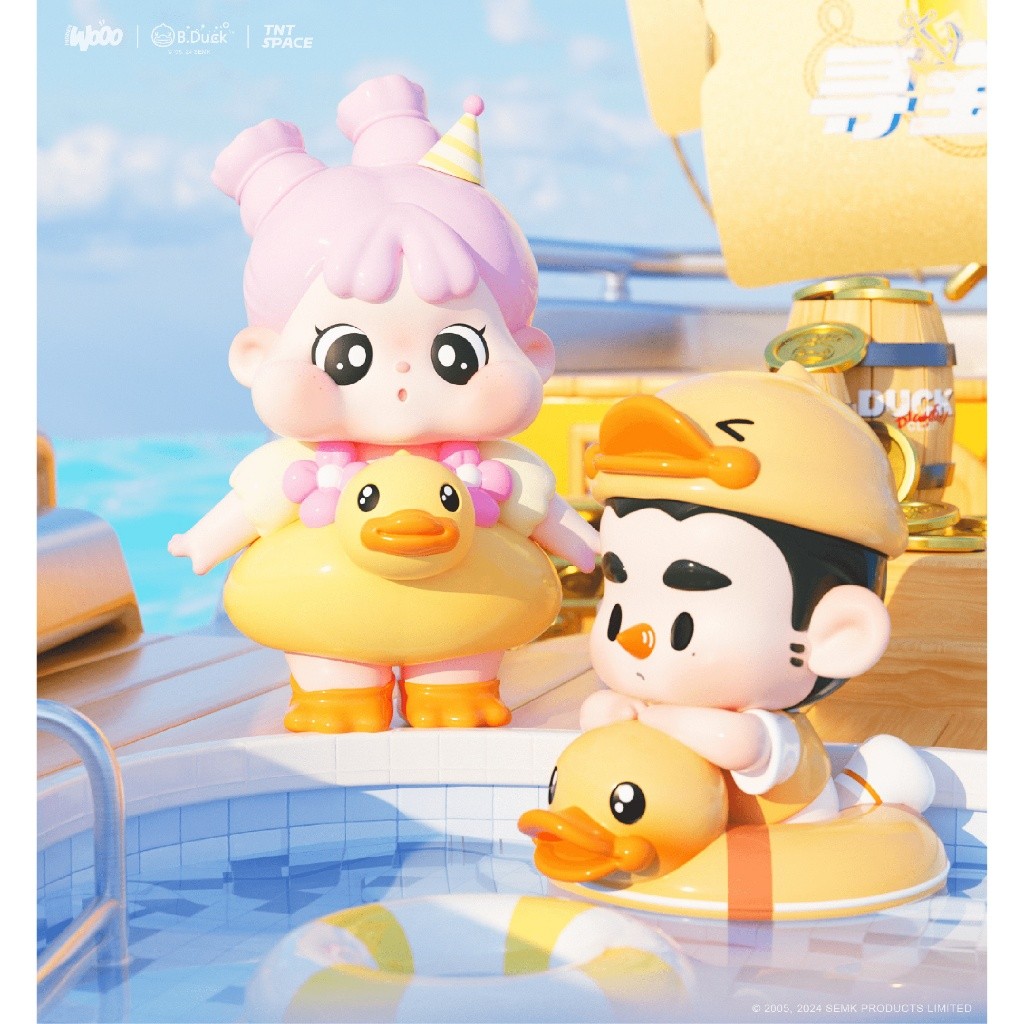 (พร้อมส่งจากไทย) TNT space B.Duck TREASURE HUNT Series ลิขสิทธิ์แท้ เลือกตัว เช็คการ์ด ไม่แกะตัว พร้อมส่ง ราคา ถูกที่สุด ดีลบีเคเค แกลเลอรีภาพที่ 5