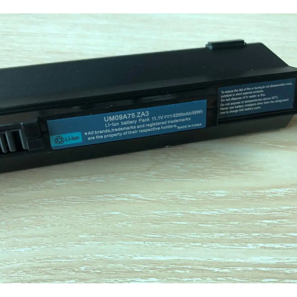 Lapotop battery for Acer Aspire One 531 751 751h ZG8 ZA3 UM09A71 UM09B71 UM09B73 UM09B7C UM09B7D UM0