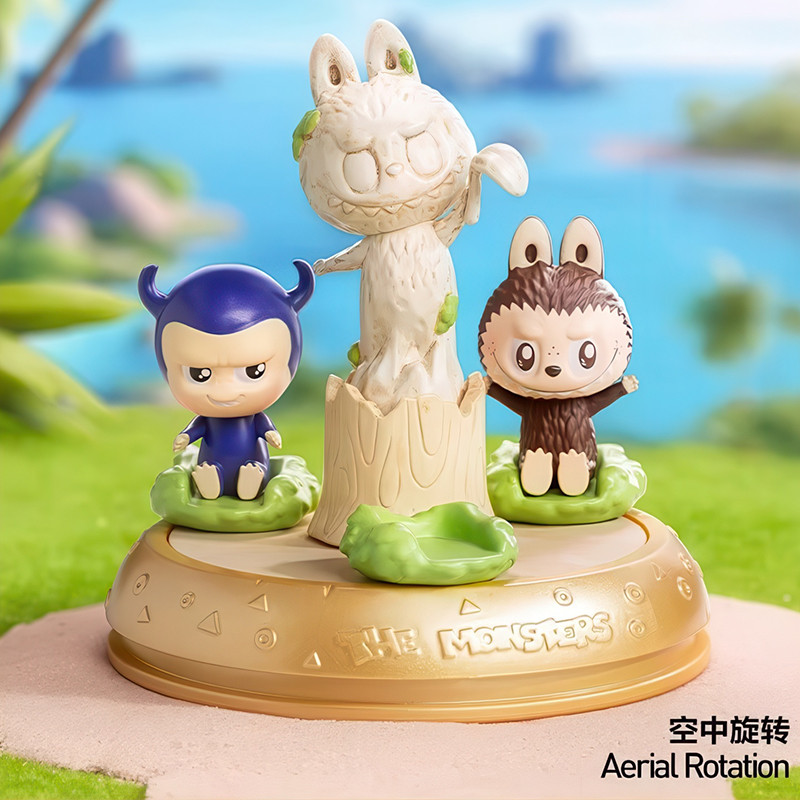 Kitimiao labubu Pop Mart THE MONSTERS เล่นเกม Together Series ฉากกล่องตาบอดของเล่น