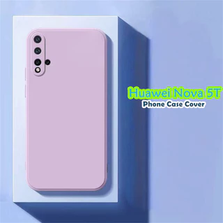 สําหรับ Huawei Nova 5T ซิลิโคนคลุมทั้งหมดกรณีเปิดที่แม่นยําเคสโทรศัพท์