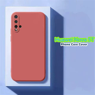 สําหรับ Huawei Nova 5T ซิลิโคนคลุมทั้งหมดกรณีเปิดที่แม่นยําเคสโทรศัพท์
