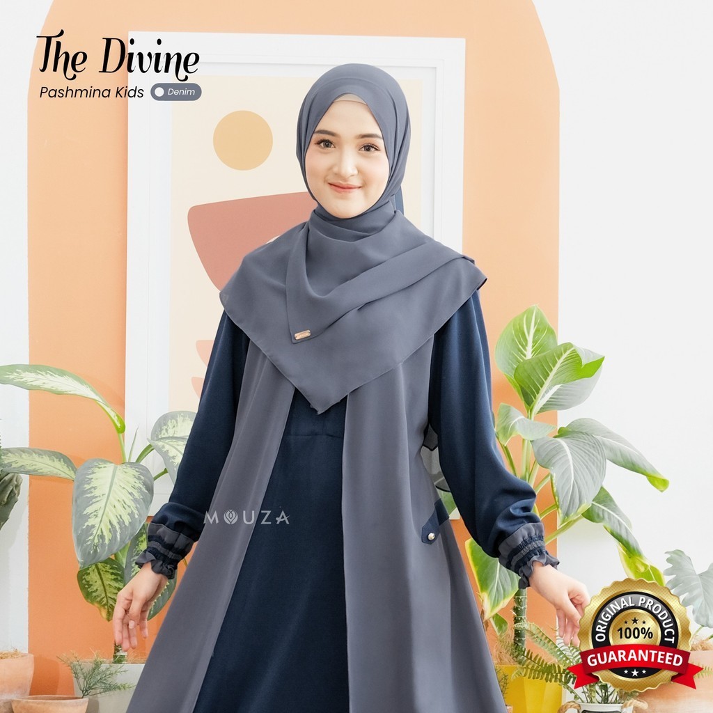 SabinlaMall - Pashmina Hijab Premium Divine Mom Womens Hijab Ceruty Material By Mouza