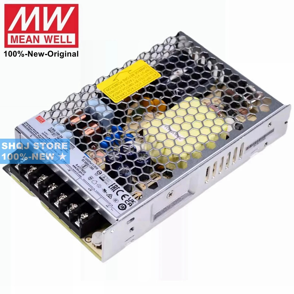 MEAN WELL 100%-ใหม่ LRS-150-24 LRS-150-12 LRS-150-15 LRS-150-36 LRS-150-48 LRS-150 150W 12V 24V เอาต