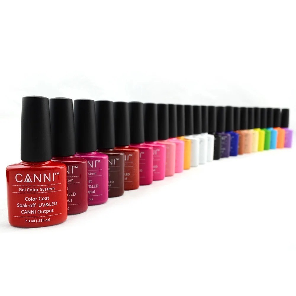 Canni Gel Color 7.3ml. แคนนิฝาดำรุ่นขายดีสุดฮิต ชุดที่2 เบอร์ 101-200