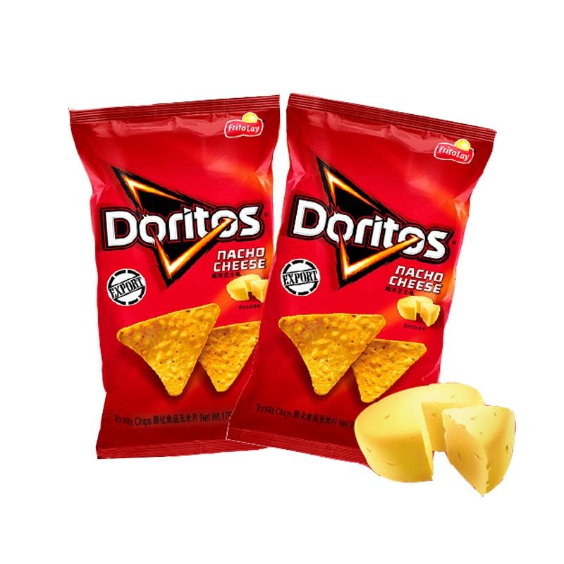 Taiwan Doll Taiwan Doritos Super Thick Cheese Corn Chips 175g มันฝรั่งทอดกรอบของว่างสบายๆ ธันวาคม หม