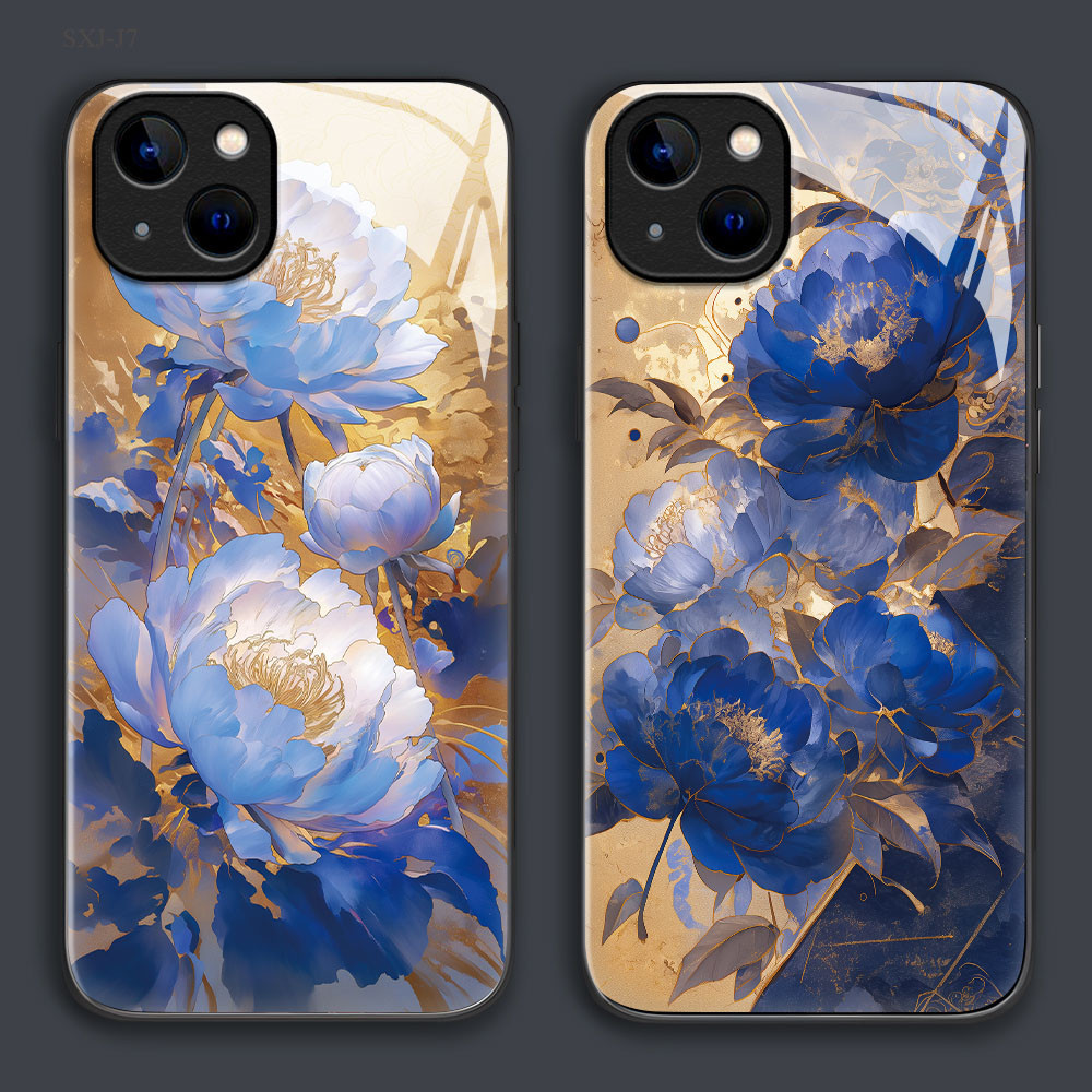 Samsung Galaxy J7 J6 S21 M02 M11 M22 Note 10 Ultra FE Plus Core 2015 2018 5G เคสซัมซุง Glass Case