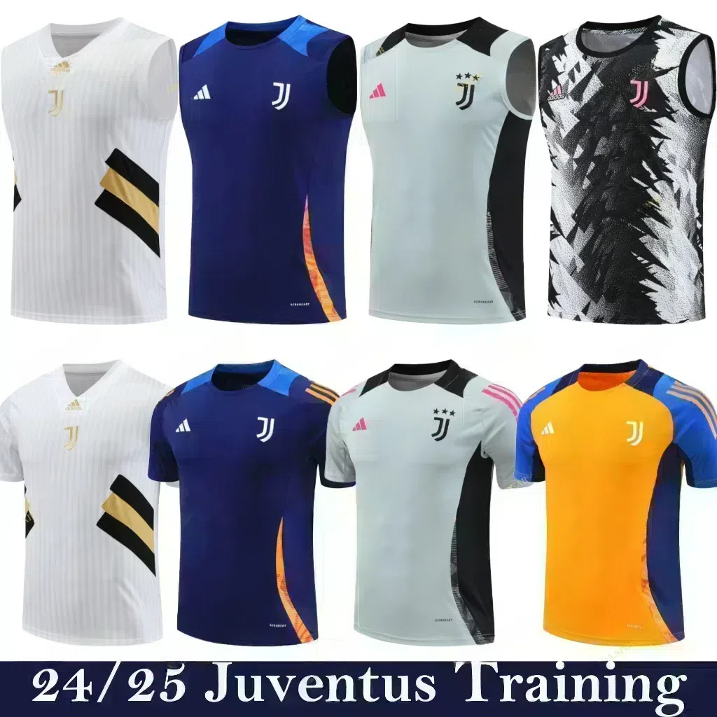 23-24-25 JUV FCJ Pre-match Training Soccer Jersey Mens Sports Football Shirt Fansue