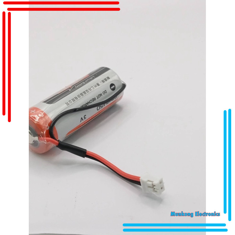 ของใหม่! EVE CR17450 ต่อแจ๊คขาว แบตเตอรี่  พร้อมส่ง สินค้าถ่ายจากงานจริง