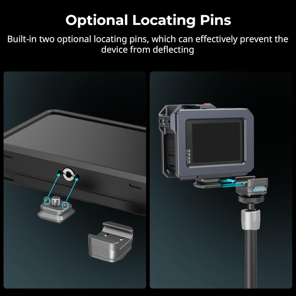 Smallrig HawkLock H21 Universal Quick Release Mount Plate Kit สําหรับกล้อง/จอภาพ/กล้องแอคชั่น