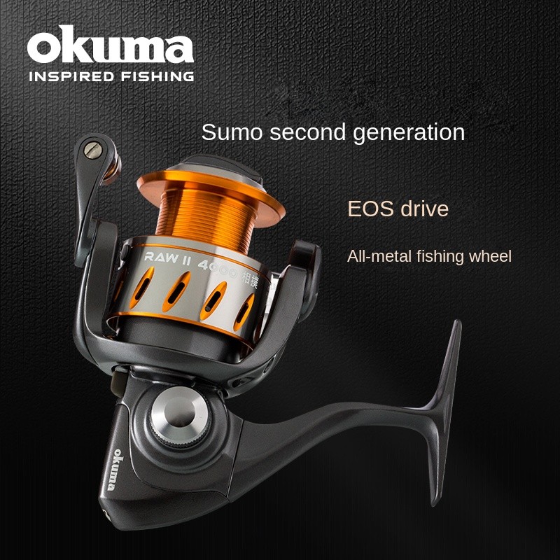 ใหม่ รอกตกปลาแบบหมุน OKUMA RKW II