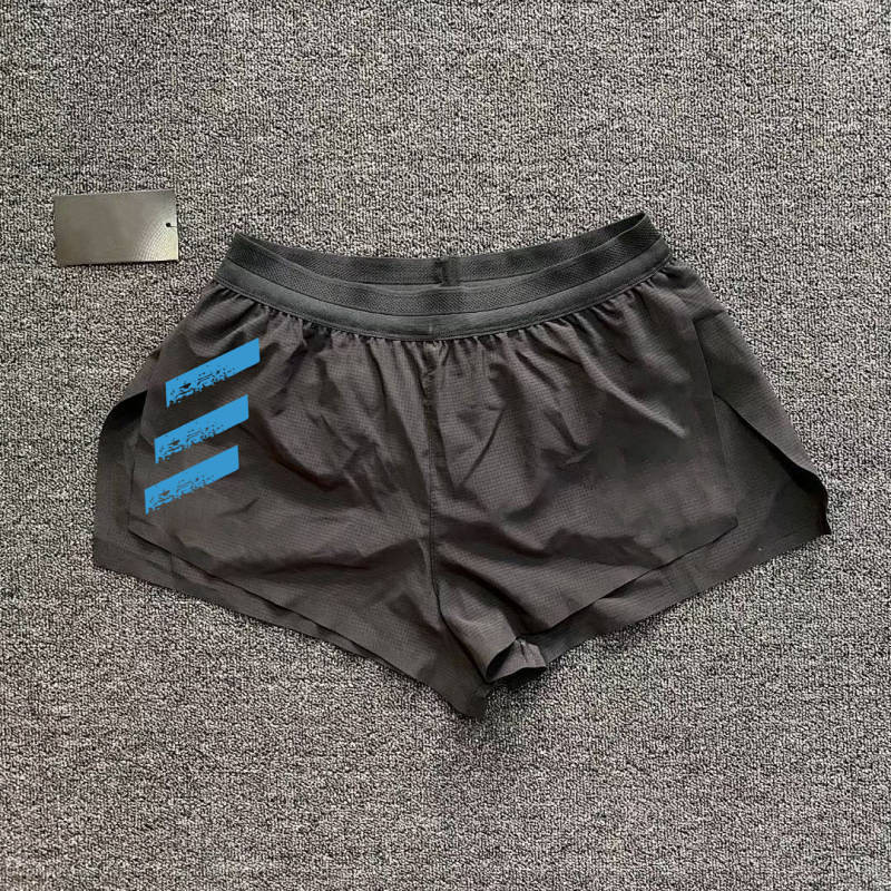 Sports Running Three Points Training Pant Men's Professional Marathon Side Open with Lining Quick-Drying Breathable Track and Field Shorts Fashion sports shorts
