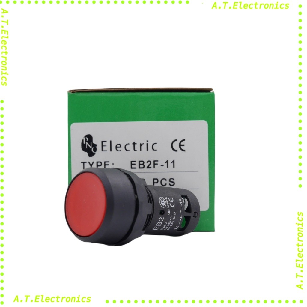EB2F-11 สวิทซ์ปุ่มกด 1no 1nc 22mm ส่งทุกวัน