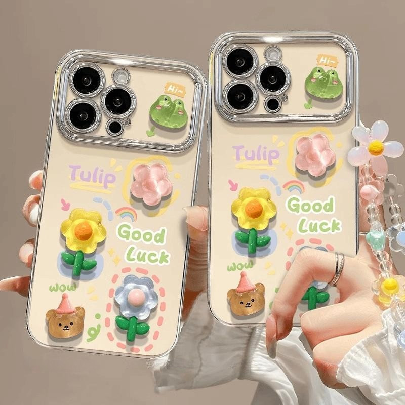 Poppa DIY✨ส่งไวจากไทยเคสโทรศัพท์อะนิเมะการ์ตูน  เคสกันกระแทก ไอโฟน 16 11 pro For iPhone12 13 14 15Pro MAX XR XS 8 Plus