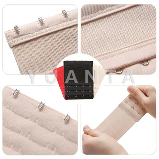 Yuanta ตะขอปรับขยายเสื้อชั้นใน(รุ่นมียางยืด) ยืดได้ ตะขอขยายเสื้อใน Elastic Bra Extender