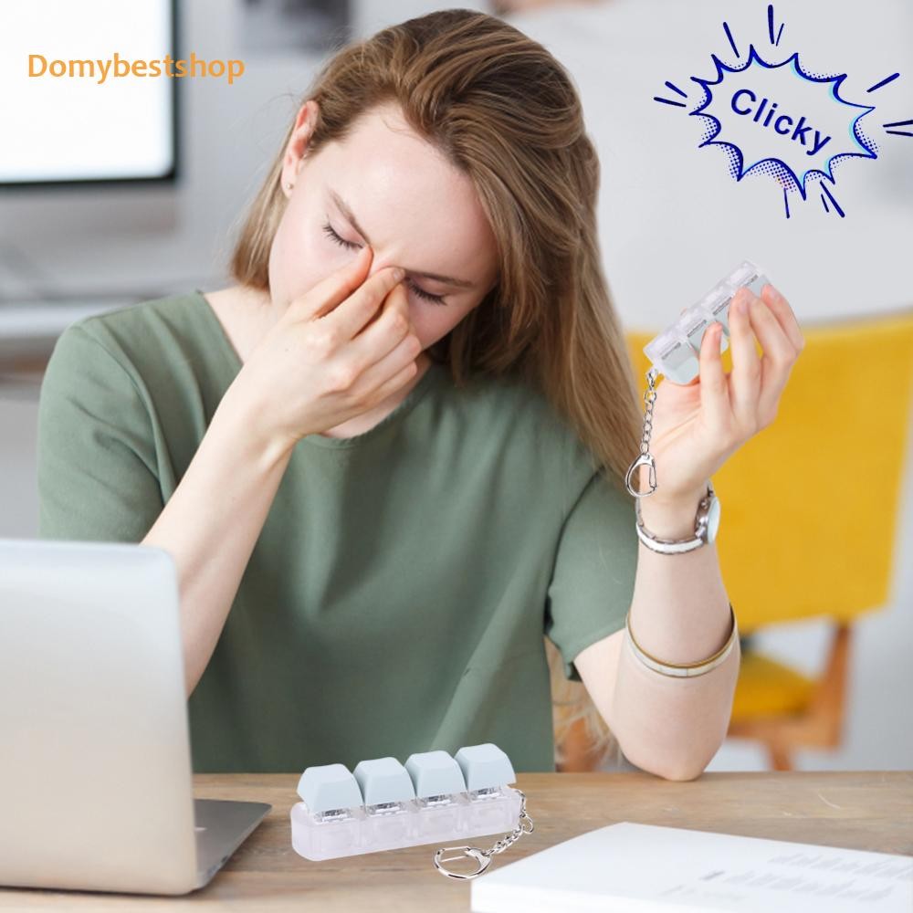 ปุ่มคีย์บอร์ดของเล่นปุ่มกดพวงกุญแจอยู่ไม่สุขของเล่นบีบอัดสําหรับผู้ใหญ่ [Domybestshop.th] - รูปที่ 5