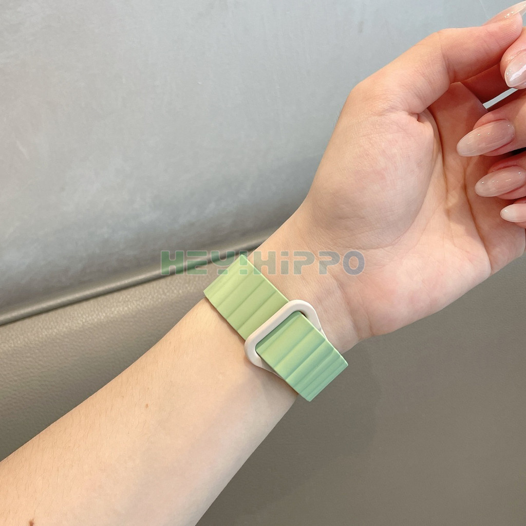 ซิลิโคนแม่เหล็กดึงดูดสายนาฬิกาสําหรับ ฉันดู ส10 46มิลลิเมตร42มิลลิเมตรสีบล็อกสายนาฬิกาข้อมือสําหรับ ฉันดู ชุด 10 9 8 7 6 5 4 3 กับ3 พิเศษ2 49มิลลิเมตร45มิลลิเมตร41มิลลิเมตร44มิลลิเมตร40มิลลิเมตร38มิลลิ - รูปที่ 3