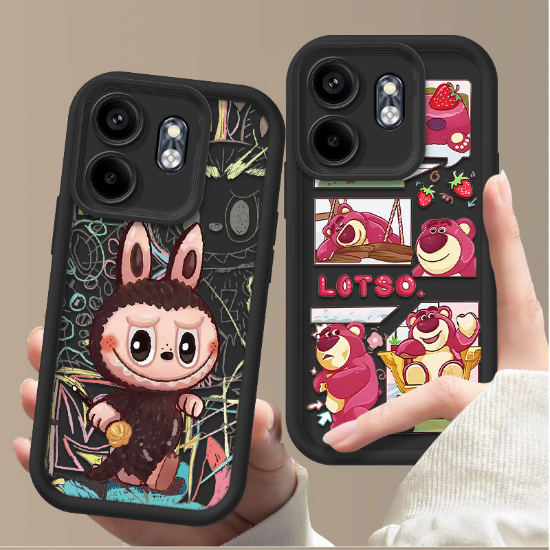 สําหรับ Infinix Smart 9 เคสซิลิโคน Soft TPU กันกระแทกรูปแบบการ์ตูน Infinix Smart9 X6532 เคสโทรศัพท์เกราะป้องกันฝาหลัง SoftCase