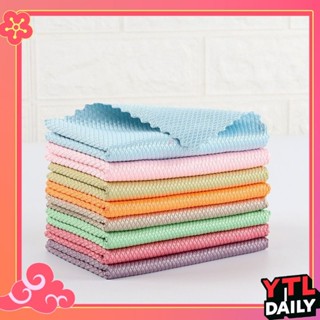 ผ้ามหัศจรรย์เช็ดกระจก ผ้าเช็ดรถ ผ้าเช็ดใยแก้วนาโน ทำความสะอา…