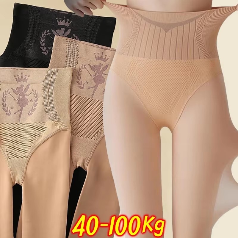 ผู้หญิงความร้อน Plush Leggings ฤดูใบไม้ร่วงฤดูหนาวขนแกะกํามะหยี่ Pantyhose สาวสูงเอวยืดหยุ่น Slim Warm เซ็กซี่ถุงน่อง Tights