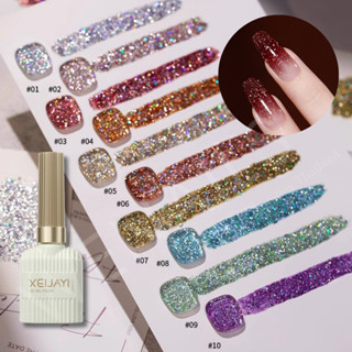 XEIJAYI สีเจลแฟลชกากเพชร  5D Flash มี10สี (NN200-06) Spotlig…