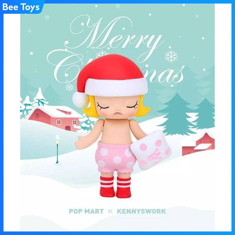 ของแท้ POPMART Molly2017 Limited Christmas Christmas Series Mystery Box Doll