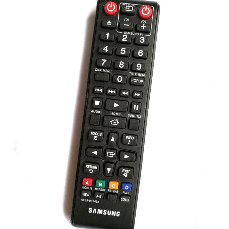 ใหม่ AK59-00149A รีโมทคอนโทรลสําหรับ Samsung DVD BluRay สําหรับ BD-F5500 AK59-0016A