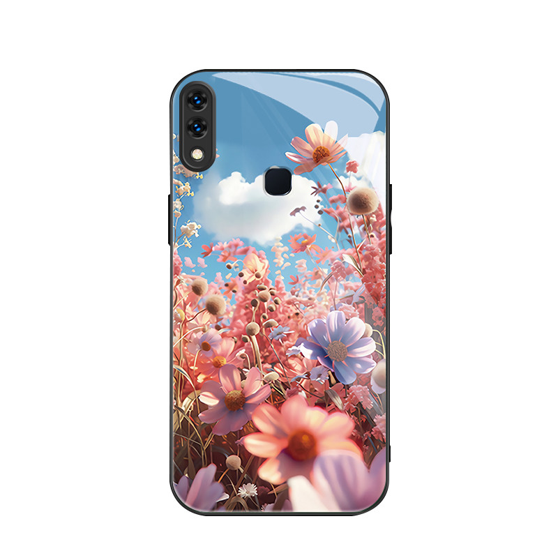 สําหรับ Vivo V11i/ Vivo Z3/ Vivo Z3i , ดอกไม้บานเต็ม, บุคลิกภาพอินเทรนด์, เคสป้องกันโทรศัพท์ป้องกันก