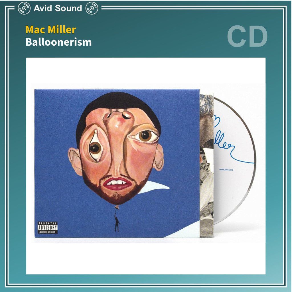 CD แผ่นซีดี Mac Miller Balloonerism ใหม่ ซีล Mac Miller CD