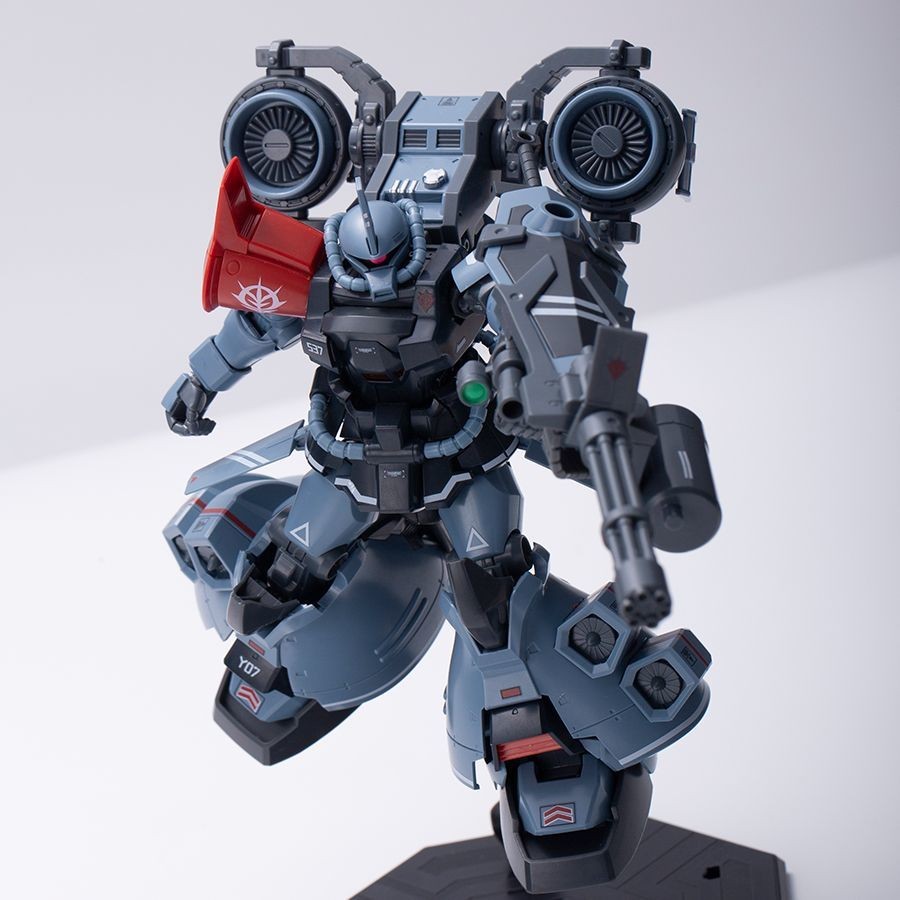 Gravity Flight Tiger Leader การจับคู่สี Jungle Black Dog ทีมมีดความร้อนประกอบรุ่นรูปฟรีสติกเกอร์น้ํา Gundam