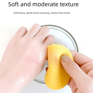 HOLIZZY 50 ชิ้น/เซ็ตฟองน้ําบํารุงผิวหน้า,ทิ้ง Smooth Skin Face Wash Sponge,คุณภาพสูงกระป๋องบีบอัด Face Cleanser Cotton Pad สําหรับทุกสภาพผิว