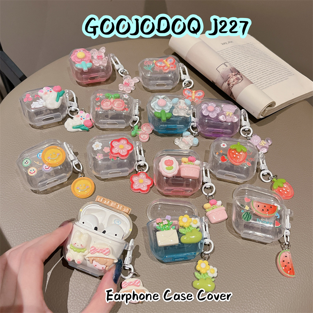 บูติกต้นฉบับสําหรับ GOOJODOQ J227 กรณีหูฟัง DIY อะนิเมะการ์ตูนปลอกซิลิโคนอ่อนนุ่ม